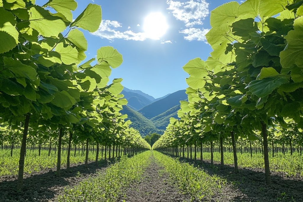 Paulownia bomen in Portugal